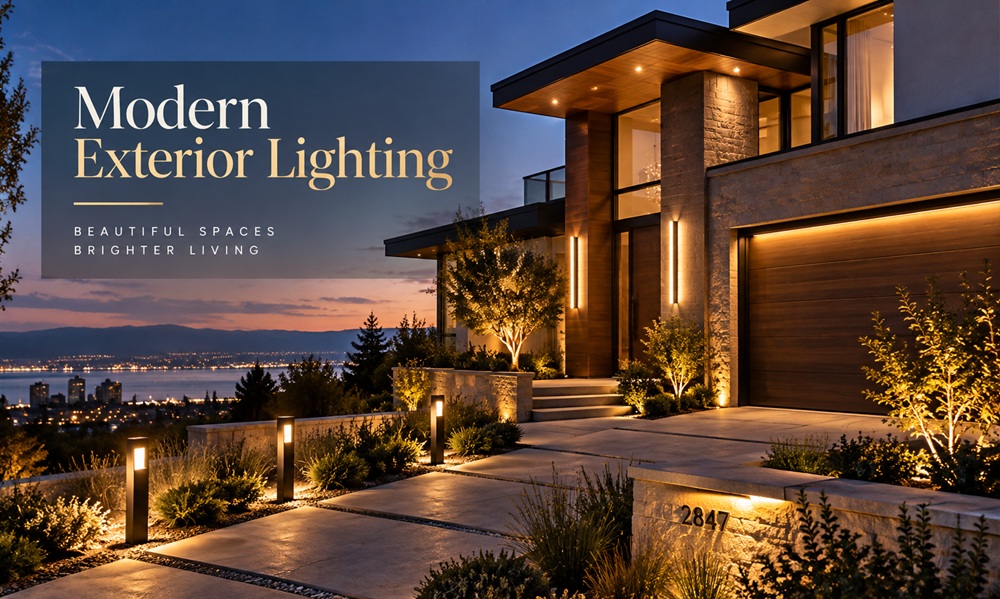 Modern Exterior Lighting