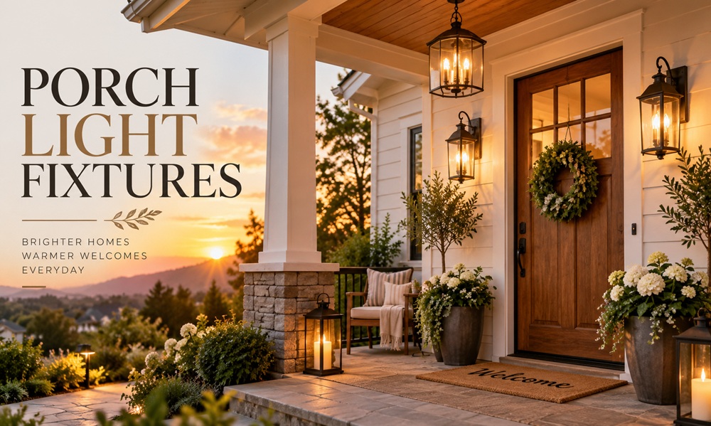 Porch light fixtures