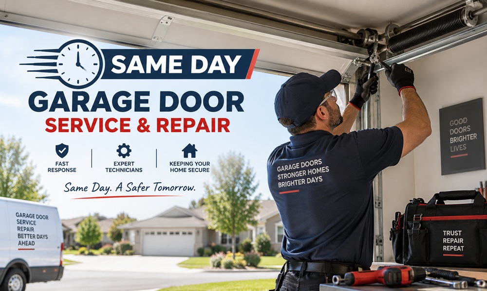 Same-Day Garage Door Repair